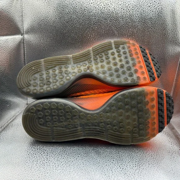 Size 12 Nike Air Zoom All Out Flyknit Total Orange Mens Sneaker Shoes 844134-800 - Picture 9 of 9